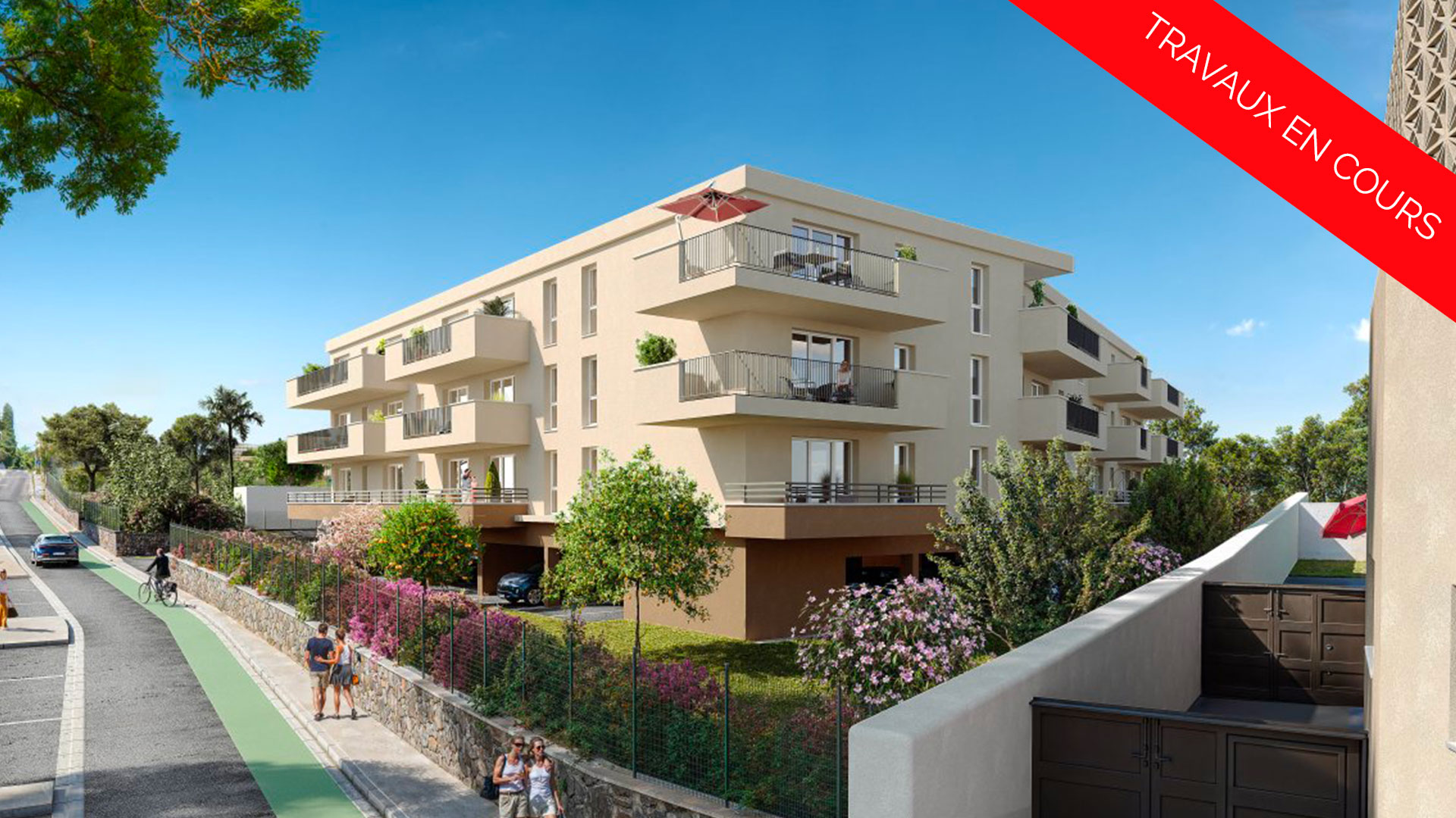 Vente T3 appartements neufs Toulon Pont de Suve